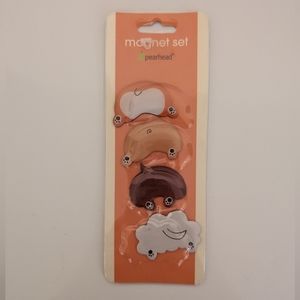 NWT Pearhead Pet Dog Butt Magnets for Refrigerator, Pack of 4